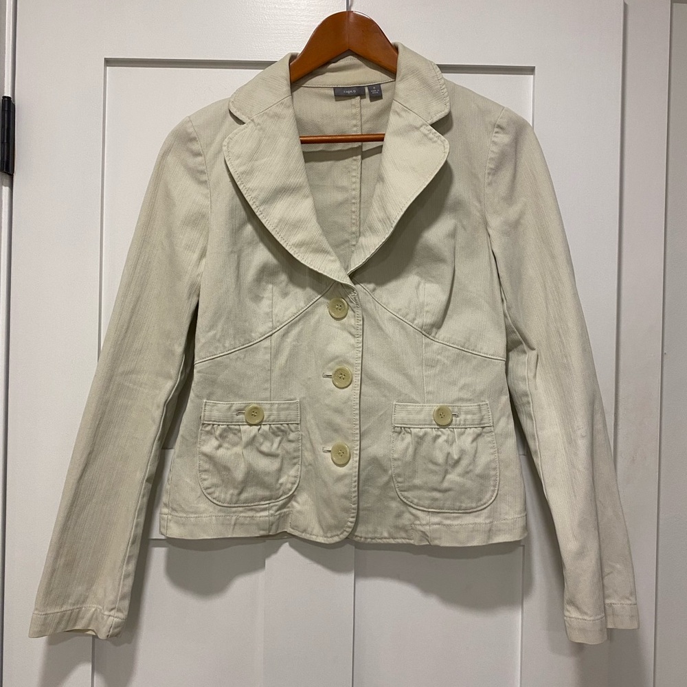 Vintage Apt. 9 Cream Blazer